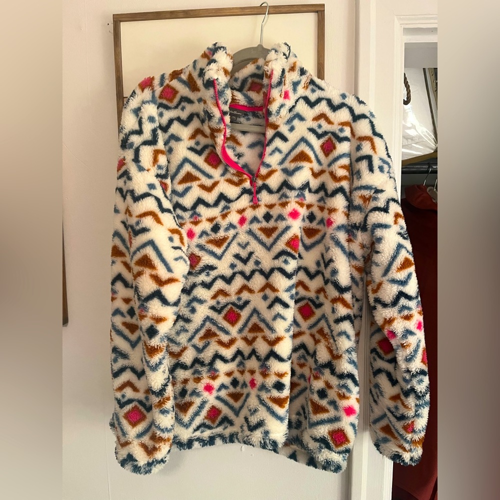 Eddie Bauer XXL Sherpa Pullover